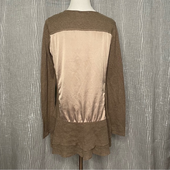 Line & Dot satin back cardigan - Picture 2 of 7